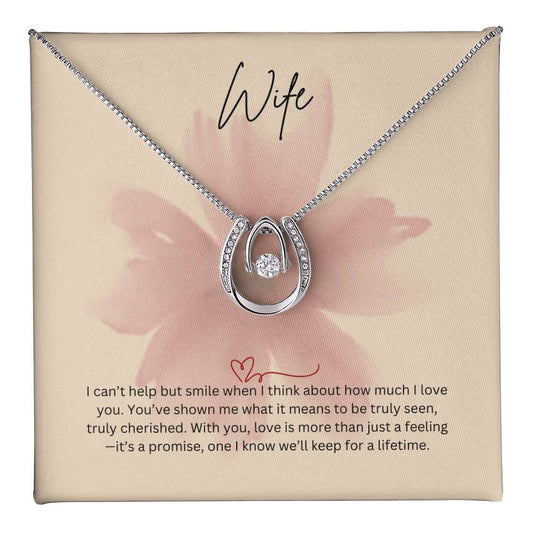 For My Wife Lucky In Love Necklace