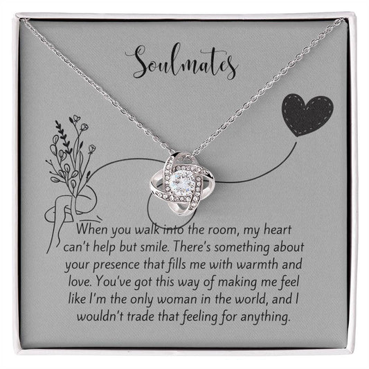 Soulmates Love Knot Necklace